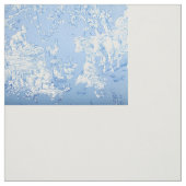 French Blue & White Toile Print Fabric ファブリック (見本)