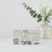 French Botanical Calling Cards 名刺 (スタンド正面)