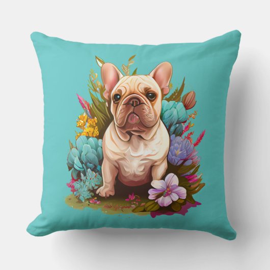 French Bull Dog クッション (正面)