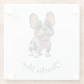 French Bulldog ガラスコースター (裏面)