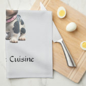 French Bulldog キッチンタオル (四つ折り)