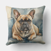 French Bulldog クッション (裏面)