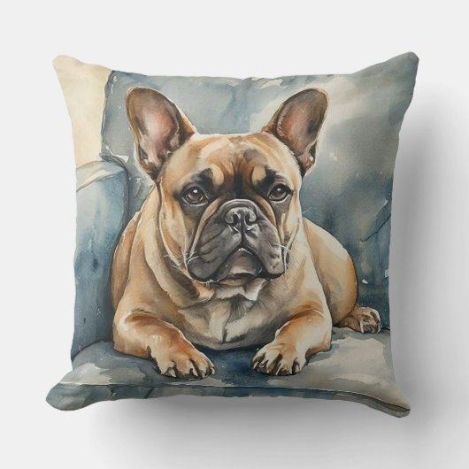 French Bulldog クッション (正面)