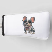 French Bulldog ゴルフヘッドカバー (正面)