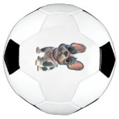 French Bulldog サッカーボール (回転)