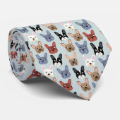 French Bulldog ネクタイ (ロール)