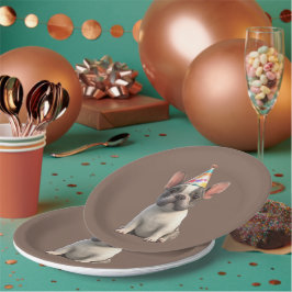 French Bulldog ペーパープレート