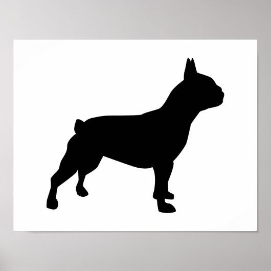 French Bulldog ポスター (正面)