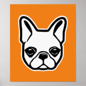 French Bulldog ポスター (正面)