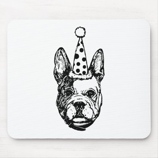 French Bulldog マウスパッド (正面)