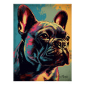 French Bulldog 003 - Bruno Pokopen ポスター (正面)
