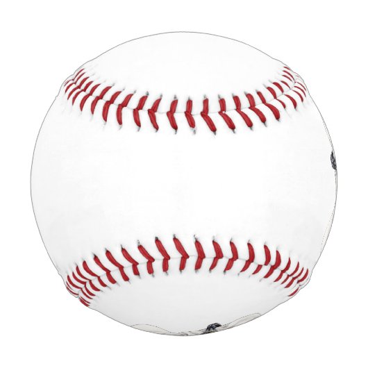 French Bulldog Baseball 野球ボール (裏面)