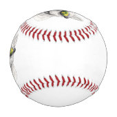 French Bulldog Baseball 野球ボール (正面)