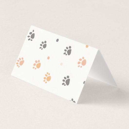 French Bulldog Birthday Card (裏面)