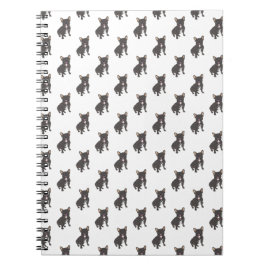 French Bulldog (Black Brindle) ノートブック