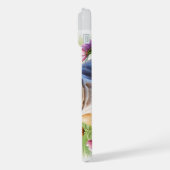 French Bulldog Blumenkranz Muttertag iPhoneケース (左側面)