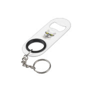 French Bulldog Bottle Opener Keychain キーホルダー栓抜き (裏面アングル)
