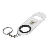 French Bulldog Bottle Opener Keychain キーホルダー栓抜き (正面アングル)