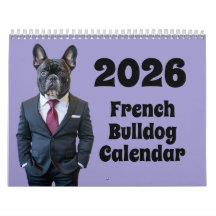 French Bulldog Calendar
