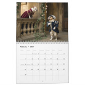 French Bulldog Calendar カレンダー (2月 2027)