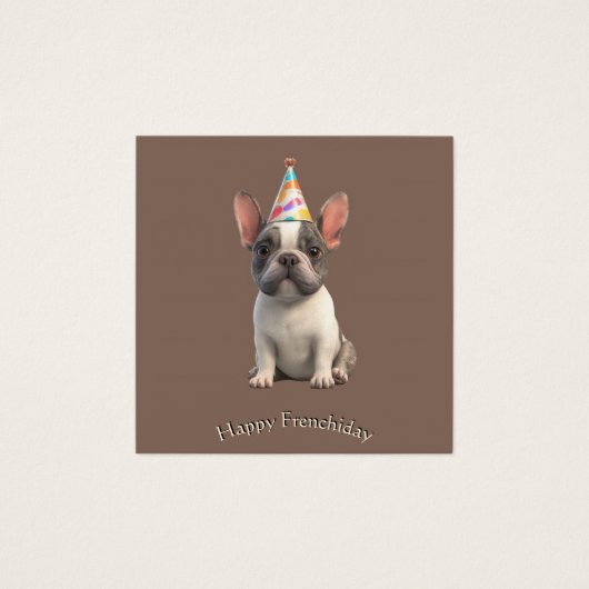 French Bulldog Card (正面)