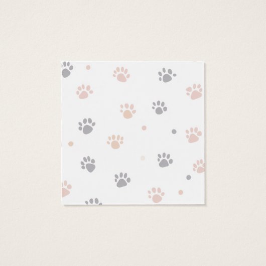 French Bulldog Card (裏面)