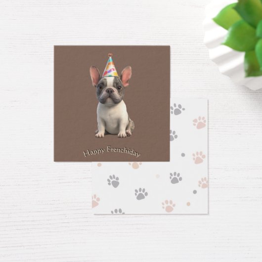 French Bulldog Card (デスク)