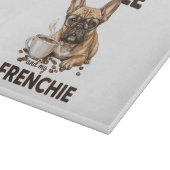 French Bulldog Coffee Frenchie Dog カッティングボード (角)