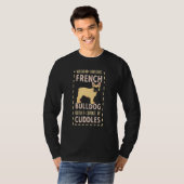 French Bulldog Cuddles  French Bulldog Keeper Tシャツ (正面フル)