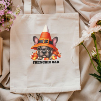 French Bulldog Cute Halloween Candy Costume トートバッグ
