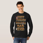 French Bulldog Dad Ever Frenchie Dad Tシャツ (正面フル)
