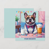 French Bulldog Dad Fatherˋs Day (正面/裏面)