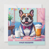 French Bulldog Dad Fatherˋs Day (正面)