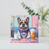 French Bulldog Dad Fatherˋs Day (スタンド正面)