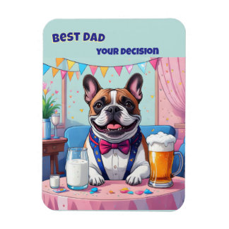 French Bulldog Dad Fatherˋs Day マグネット