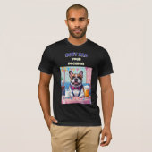 French Bulldog Dad Fatherˋs Day Tシャツ (正面フル)