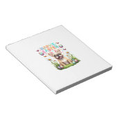 French Bulldog Easter Shirt Funny Frenchie Bunny T ノートパッド (アングル)