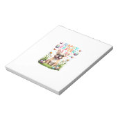 French Bulldog Easter Shirt Funny Frenchie Bunny T ノートパッド (回転)