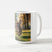 French Bulldog Elegant Coffee Mug コーヒーマグカップ (正面右)