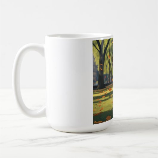 French Bulldog Elegant Coffee Mug コーヒーマグカップ (左)