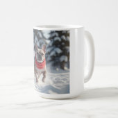 French Bulldog Elegant Coffee Mug コーヒーマグカップ (正面右)