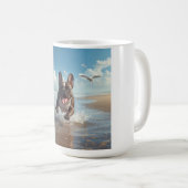 French Bulldog Elegant Coffee Mug コーヒーマグカップ (正面右)