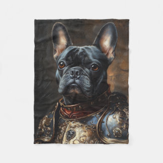 French Bulldog Fleece Blanket フリースブランケット