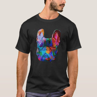 French Bulldog For Dog Colorful Tシャツ