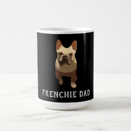 French Bulldog, Frenchie Dad コーヒーマグカップ
