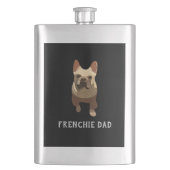 French Bulldog, Frenchie Dad フラスク (正面)