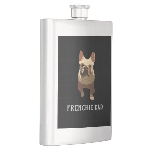 French Bulldog, Frenchie Dad フラスク (右)
