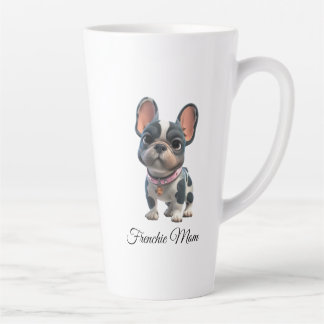 French Bulldog Frenchie Mom カフェラテマグ