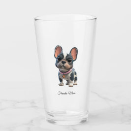 French Bulldog Frenchie Mom  タンブラーグラス