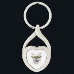 French Bulldog Heart Keychain  キーホルダー<br><div class="desc">You decided to get a French Bulldog. This heart-shaped keychain celebrates the unmistakable charm of the breed—bat ears, expressive eyes, and a personality that quickly becomes part of your daily life. Featuring a realistic Frenchie portrait inspired by The Dog You Chose series, this design captures the affection, humor, and quiet...</div>